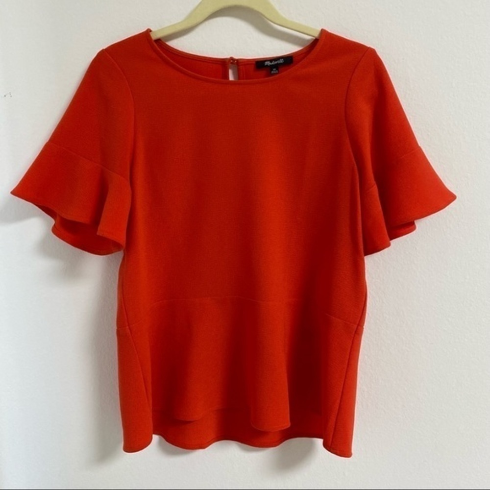 Madewell bell sleeves top blouse - Picture 2 of 5